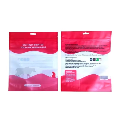 Τυπωμένη τσάντα κλειδαριού Mylar Zip Snack Packaging Bag Stand Up pouch για τρόφιμα Snack επαναχρησιμοποιήσιμες ολογραφικές τσάντες συσκευασίας