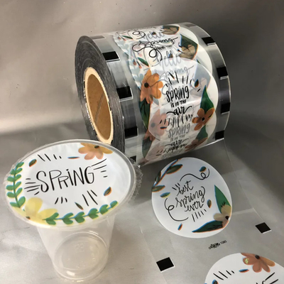 Προσαρμοσμένο Διαφανές Boba Τσάι Cup Packaging Roll Plastic Bubble Sealing Film Για Καφέ Κρασί Σόδα Μινιταριστικό Νερό Ουίσκι