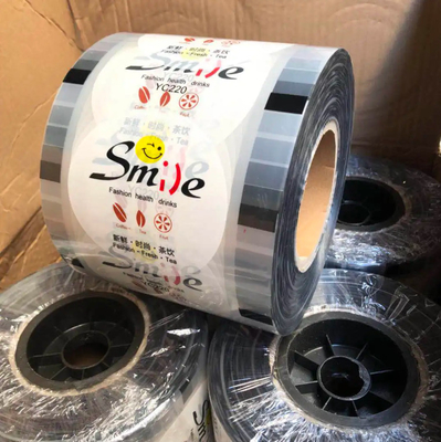 Προσαρμοσμένο Διαφανές Boba Τσάι Cup Packaging Roll Plastic Bubble Sealing Film Για Καφέ Κρασί Σόδα Μινιταριστικό Νερό Ουίσκι