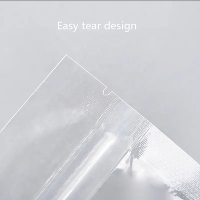 Φαγητό Ziplock Διαφανής Custom Print Stand Up Pouch Zip Lock Packaging Πλαστική διαφανής τσάντα με φερμουάρ