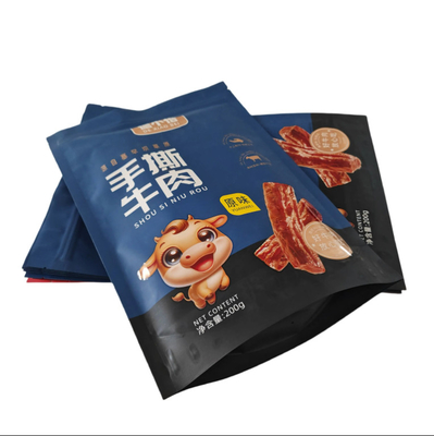 PET/VMPET/PE Matte Vertical Zipper Bag με UV Printing High For Barrier Design Τροφικό χαρακτηριστικό