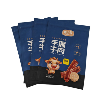 PET/VMPET/PE Matte Vertical Zipper Bag με UV Printing High For Barrier Design Τροφικό χαρακτηριστικό