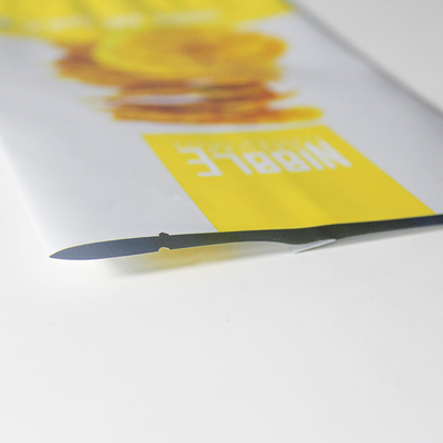 Ψηφιακή εκτύπωση Προσαρμοσμένη εκτυπωμένη πλαστική τσάντα από χαρτί αλουμινίου Καφέ Snack Τρεις πλευρές σφραγισμένη τσάντα επίπεδη τσάντα πίσω σφραγισμένη τσάντα