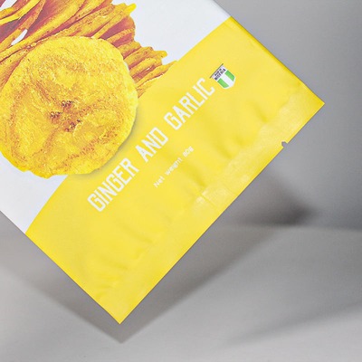 Ψηφιακή εκτύπωση Προσαρμοσμένη εκτυπωμένη πλαστική τσάντα από χαρτί αλουμινίου Καφέ Snack Τρεις πλευρές σφραγισμένη τσάντα επίπεδη τσάντα πίσω σφραγισμένη τσάντα