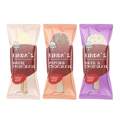 Προσαρμοσμένη Εκτύπωση Πλαστικού Φιλμ Συσκευασίας Τροφίμων Ρολό Φιλμ Παγωτού Αλουμινίου Λαμιναρισμένο Ρολό Φιλμ