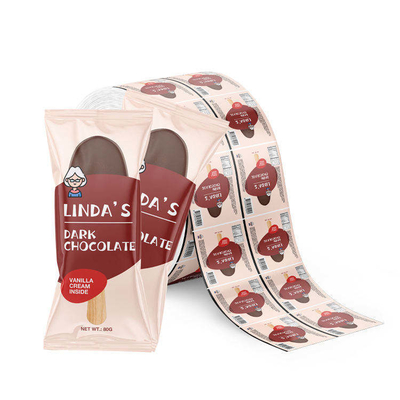 Προσαρμοσμένη Εκτύπωση Πλαστικού Φιλμ Συσκευασίας Τροφίμων Ρολό Φιλμ Παγωτού Αλουμινίου Λαμιναρισμένο Ρολό Φιλμ