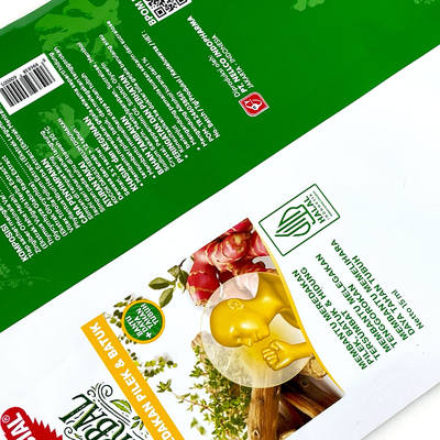 Προσαρμοσμένη Εκτύπωση Ρολό Φιλμ Συσκευασίας Τροφίμων από Λαμιναρισμένο Αλουμινόχαρτο Καφέ Πατατάκια Πλαστικά Μπισκότα Σνακ Φιλμ Συσκευασίας