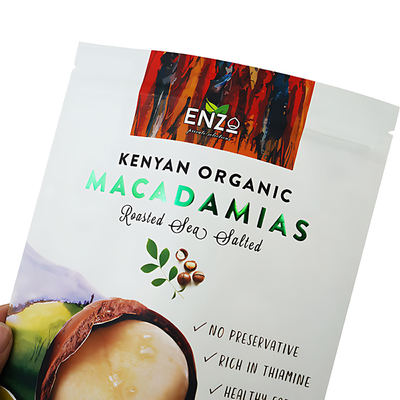 Premium Όρθια Συσκευασία Τσαντών Προσαρμοσμένη Εκτύπωση Ιδιωτικού Λογοτύπου Συσκευασία Αλουμινίου Θήκες Όρθιες Τσάντες Για Συσκευασία Τροφίμων