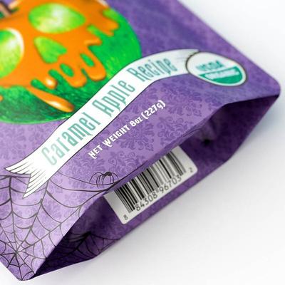 Συσκευασία Προϊόντων Όρθια Σακούλα/Συσκευασία Αλουμινόχαρτου Τροφίμων με Φερμουάρ