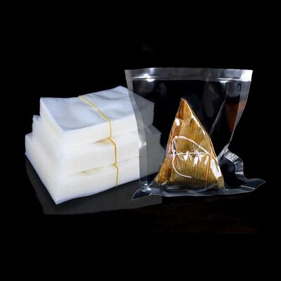 Εταιρική απευθείας πώληση Τετραμερών Σφραγισμένων Τάκων Τροφίμων Νάιλον, Τάκων Τροφίμων Υψηλής Διαφάνειας, Τάκων Πλαστικού PE, 100pcs