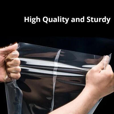 Εταιρική απευθείας πώληση Τετραμερών Σφραγισμένων Τάκων Τροφίμων Νάιλον, Τάκων Τροφίμων Υψηλής Διαφάνειας, Τάκων Πλαστικού PE, 100pcs