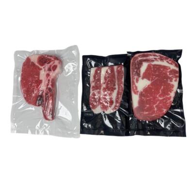 Frozen Meat Products Vacuum Packaging Transparent Steam Cooking Bag Transparent Meat Vacuum Bag