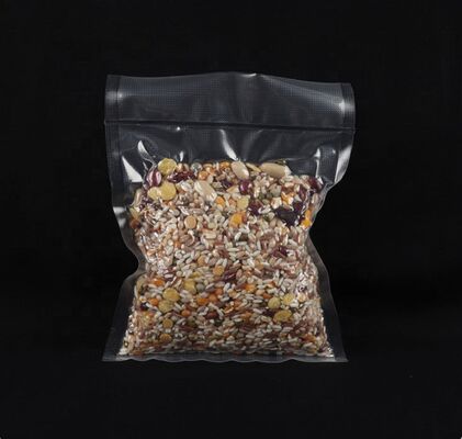 Προσαρμοσμένες Σφραγισμένες Σακούλες κενού για Λουκάνικα με ανάγλυφο, PA/PE Αδιάβροχες Σακούλες Συσκευασίας Τροφίμων κενού και Σακούλες Τροφίμων