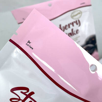 Προσαρμοσμένα τυπωμένα παγωμένα αποξηραμένα φρούτα σάκοι επανακλειδωτοί στα όρθια τριών πλευρών σφραγίδα επίπεδη τσάντα ξηρά φρούτα συσκευασία σνακ σάκοι