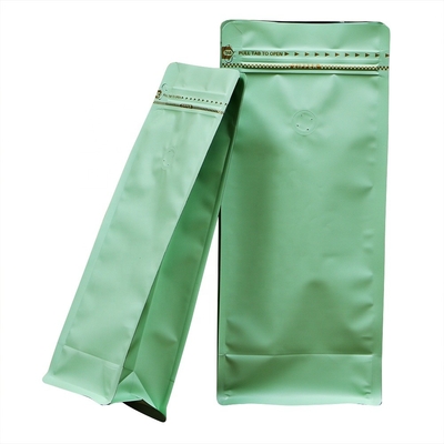 Resealable στάση φύλλων αλουμινίου επάνω k στις σακούλες επαναχρησιμοποιήσιμες για την ξηρά μαζική συσκευασία τροφίμων σκονών τσαγιού