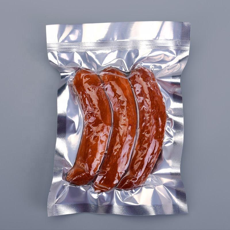 Χονδρικές τσάντες κενού θερμοσφραγίδα Προσαρμοσμένη συσκευασία κατεψυγμένων τροφίμων Τσάντες πλαστικών πλαστικών για συσκευασία κρέατος